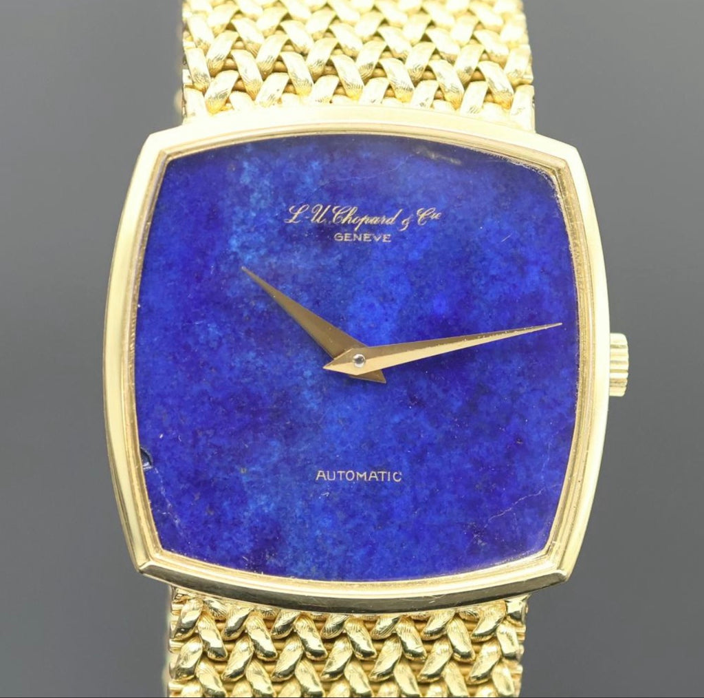 Chopard LUC - 18k Yellow Gold with Lapis dial