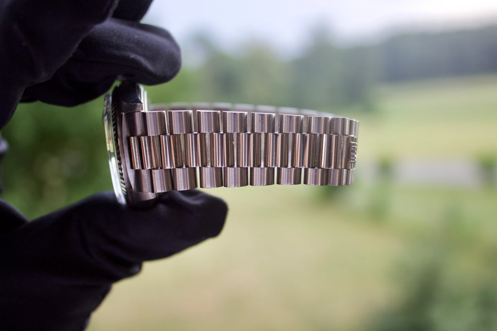 Roley Day-Date - White Gold with Diamond dial, Ref: 1803