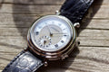 Gerald Genta Dual Time 18 White Gold