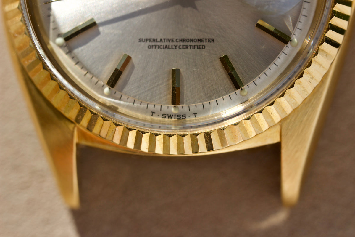 Rolex Datejust 1601 18K YG mit Dauphine hands