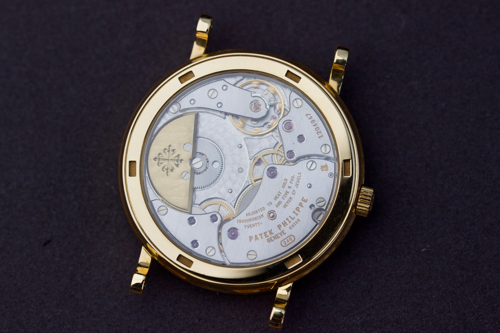 Patek Philippe 5120 Calatrava 35 mm yellow gold