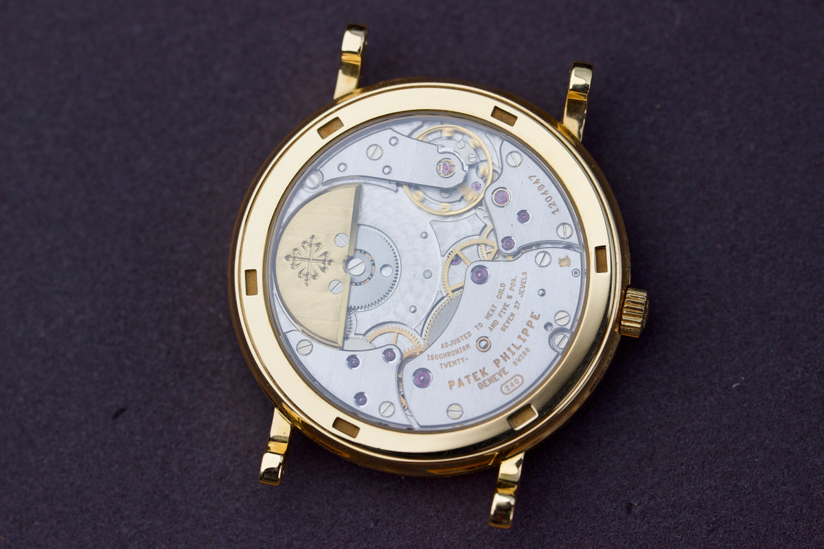 Patek Philippe 5120 Calatrava 35 mm yellow gold