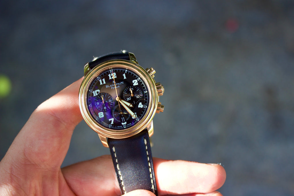 Blancpain Leman Flyback Chrono 18k Rose Gold Limitiert 250