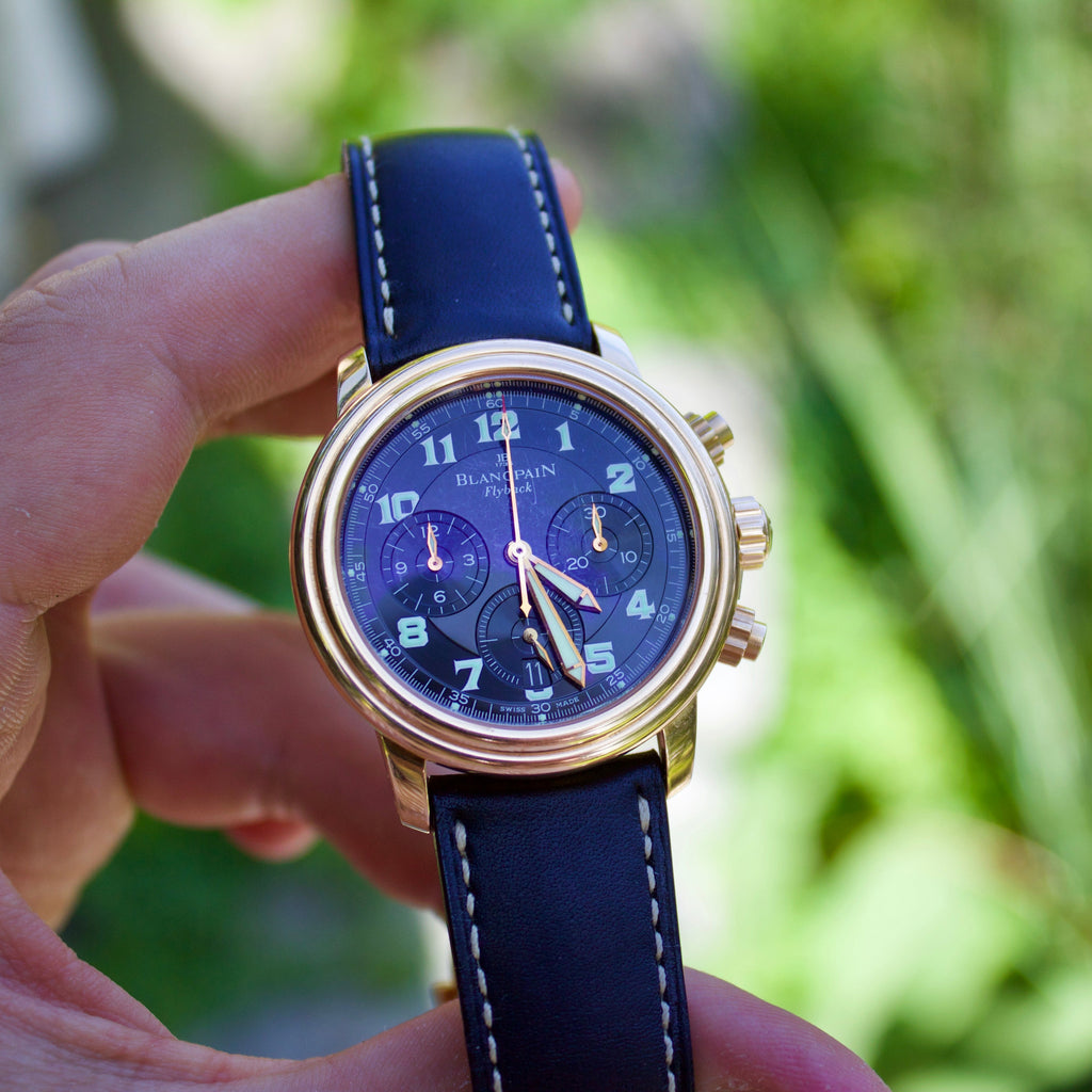 Blancpain Leman Flyback Chrono 18k Rose Gold Limitiert 250
