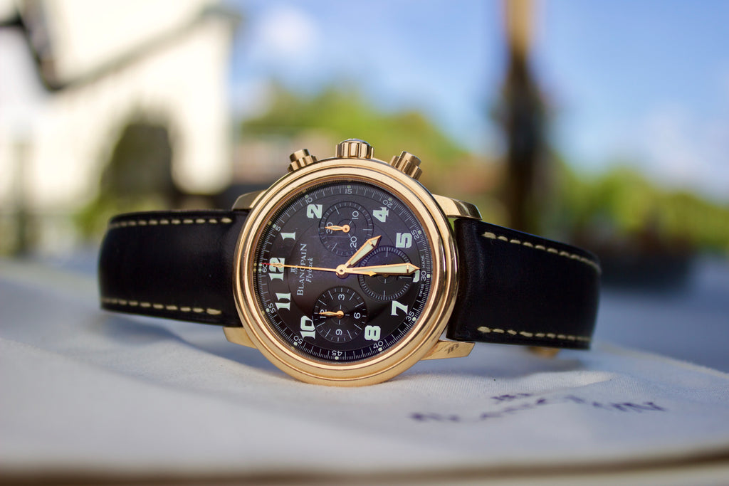 Blancpain Leman Flyback Chrono 18k Rose Gold Limitiert 250