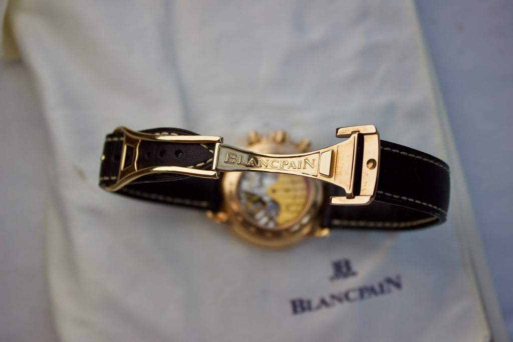 Blancpain Leman Flyback Chrono 18k Rose Gold Limitiert 250