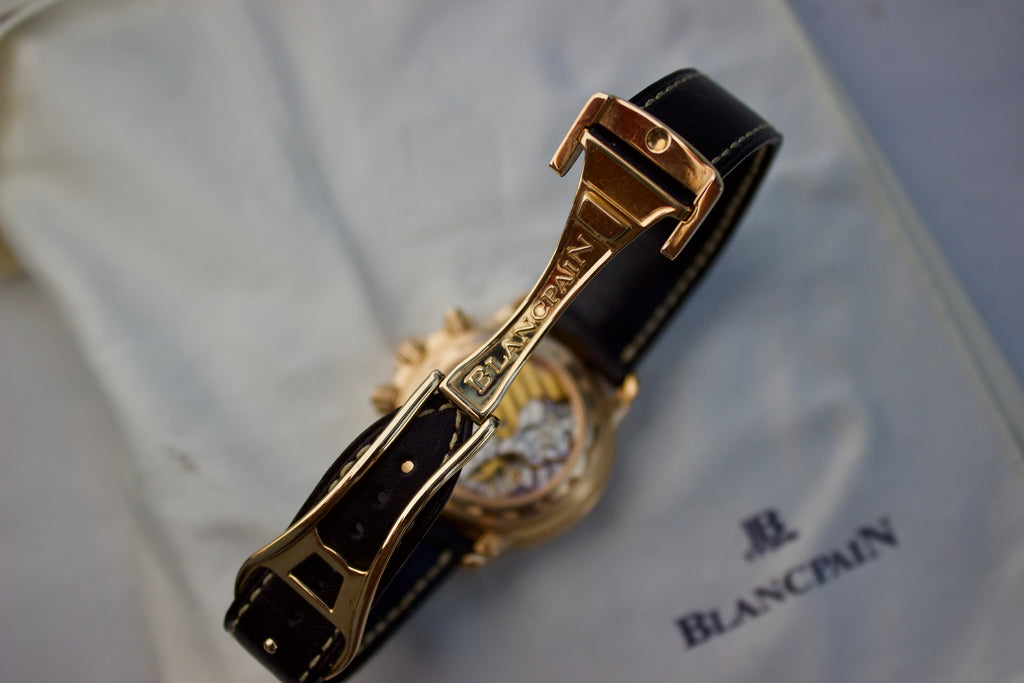 Blancpain Leman Flyback Chrono 18k Rose Gold Limitiert 250