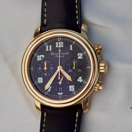 Blancpain Leman Flyback Chrono 18k Rose Gold Limited to 250 pc.