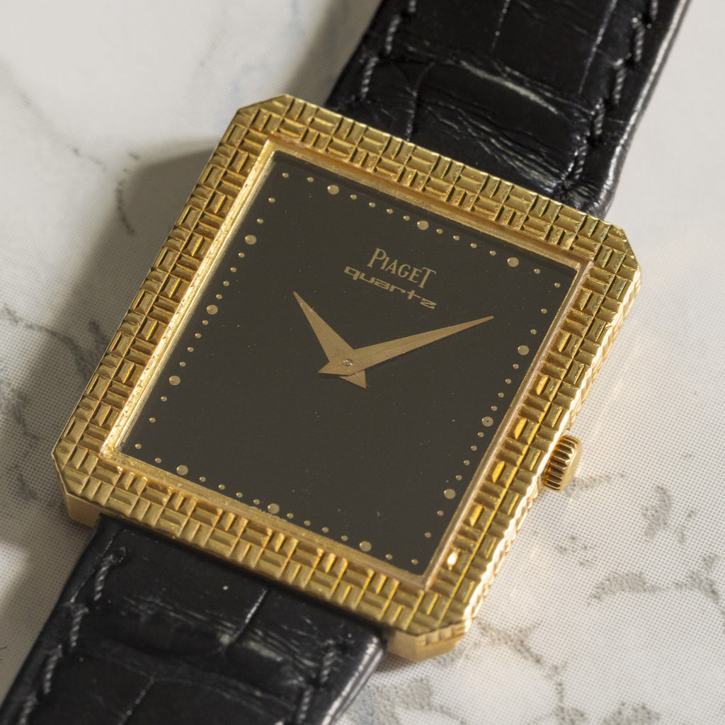 Piaget Protocole — 18k Gold and Onyx