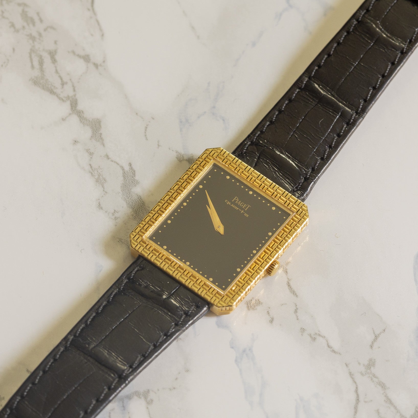 Piaget Protocole — 18k Gold and Onyx