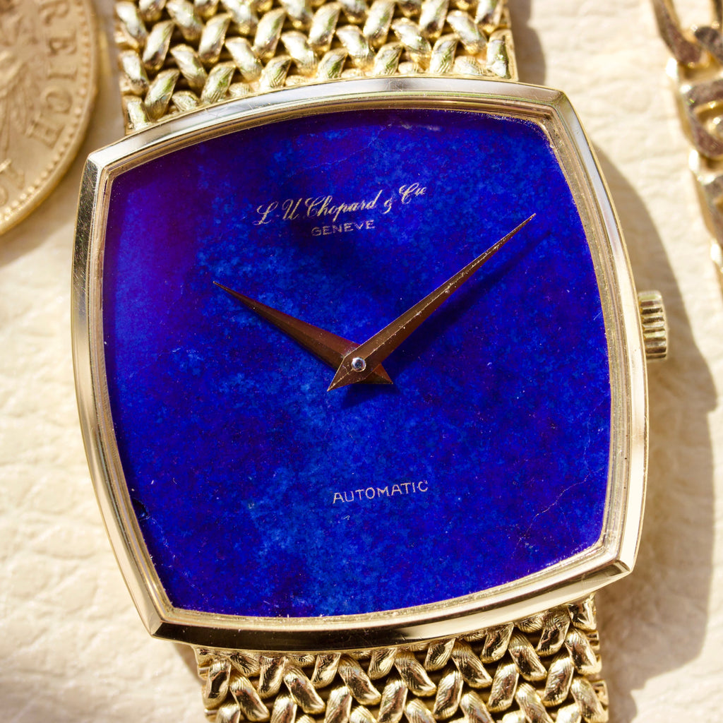 Chopard LUC - 18k Yellow Gold with Lapis dial